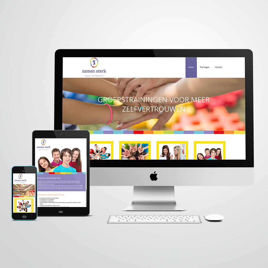 website gemaakt door Kat Design voor Stichting Samen Sterk voor Kinderen