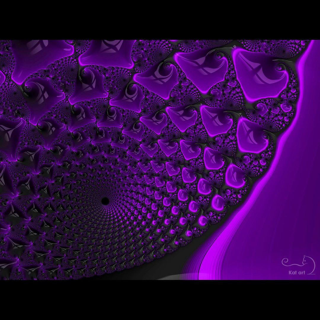 purple-fractals gemaakt door Kat-Art