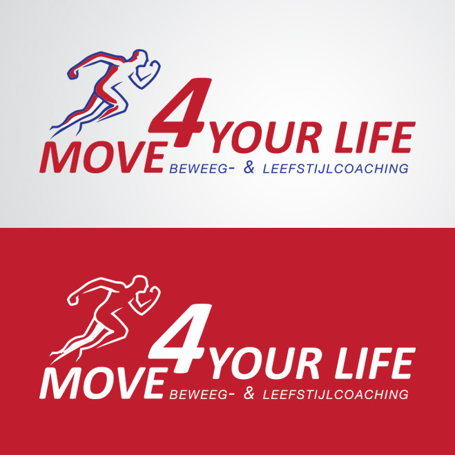 logo door Kat Design voor Babette Leeh van Move 4 Your Life