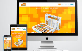 website door Kat Design voor Toolkit 'Ik denk me sterk'