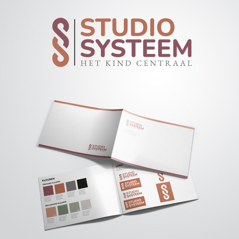 huisstijl door Kat Design voor Studio Systeem