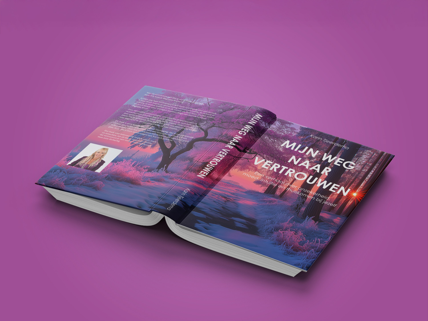 Boek Mijn weg naar vertrouwen - door Karin Tjeerdema uit Abcoude